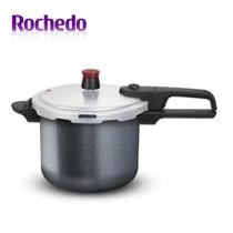 Panela de Pressão Segura Rochedo 4,5L - Grafite EP45 - R3F1ZA91 - Rochedo