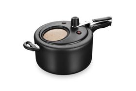 Panela de pressão superior mta com visor preta 6,0 litros