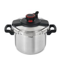 Panela de Pressão T-Fal Clipso 6,3L - Aço Inoxidável com Indução