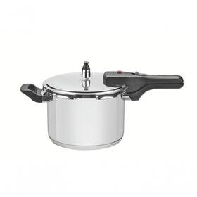 Panela De Pressão Tramontina Brava Aço Inox 22 Cm 6 Litros