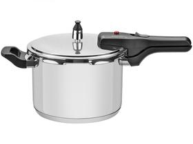 Panela de Pressão Tramontina Inox 4,5L - Fechamento Externo Brava