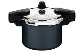 Panela de pressão tramontina torino em alumínio com revestimento interno e externo cerâmico verde petróleo 20 cm 4,5 l