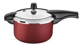 Panela de pressao tramontina vancouver 24cm 6l aluminio vermelha Panela de pressao tramontina vancouver 24cm 6l aluminio vermelha