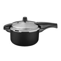 Panela de Pressão Tramontina Vancouver Effect 24cm 6,0 Litros Preta Panela de Pressão Tramontina Vancouver Effect 24cm 6,0 Litros Preta