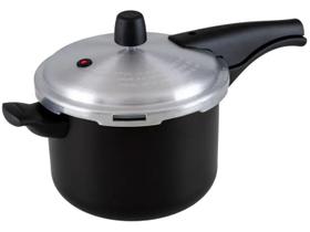 Panela de Pressão Tramontina Vancouver Effect Antiaderente 4,5L Preto e Prata