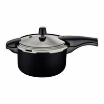 Panela de Pressão Vancouver Effect 24 cm 6 Litros Tramontina - Preto Panela de Pressão Vancouver Effect 24 cm 6 Litros Tramontina - Preto