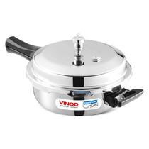 Panela de Pressão Vinod Platinum Tripla de Aço Inoxidável 3,5L