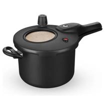 Panela De Pressão Visor Indução Preto 4,5 Litros -MTA Panela De Pressão Visor Indução Preto 4,5 Litros -MTA
