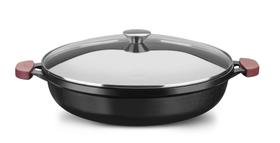 Panela Disco Alto Ferro Fundido Nº 36 Mta Tvt 6.9 L