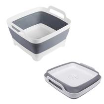Panela Dobrável MontNorth 9L para Lavar Louça - Cinza Panela Dobrável MontNorth 9L para Lavar Louça - Cinza