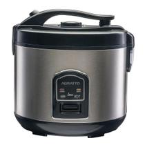 Panela eletrica arroz inox e visor vidro pai10x 127v agratto