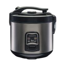 PANELA ELETRICA ARROZ INOX E VISOR VIDRO PAI6X 127V AGRATTO, Agratto, 5955, Inox PANELA ELETRICA ARROZ INOX E VISOR VIDRO PAI6X 127V AGRATTO, Agratto, 5955, Inox
