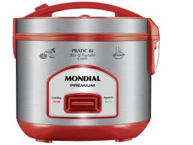 Panela eletrica arroz mondial 6x vermelho/inox pe-45-6x 220v Panela eletrica arroz mondial 6x vermelho/inox pe-45-6x 220v