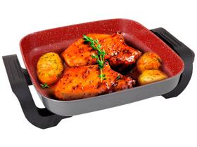 Panela Elétrica Britânia Multifunções BPE06 Redstone 3,5L Panela Elétrica Britânia Multifunções BPE06 Redstone 3,5L