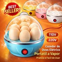 Panela Elétrica Cozedor De Ovos A Vapor Automático Até 7 Ovos Panela Elétrica Cozedor De Ovos A Vapor Automático Até 7 Ovos