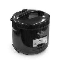 Panela Elétrica De Arroz 10 Xícaras Preta Epa10p 127v - Eos 127v