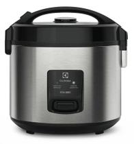 Panela Eletrica de Arroz 3L Electrolux 700W Faz 10 Xicaras em Inox 127V