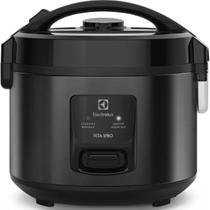 Panela Elétrica De Arroz 6 Xícaras 2 em 1 com visor transparente e Cozedor de Legumes ERC10 inox - ELECTROLUX