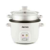 Panela Elétrica de Arroz AROMA ARC-302-1NG 1 Qt 4 Xícaras Branca Panela Elétrica de Arroz AROMA ARC-302-1NG 1 Qt 4 Xícaras Branca