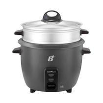 Panela Elétrica de Arroz Britânia Multifuncional BPA07A - 7 Xícaras, Preto, 500W Panela Elétrica de Arroz Britânia Multifuncional BPA07A - 7 Xícaras, Preto, 500W