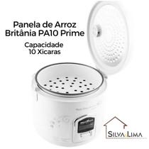 Panela Elétrica de Arroz Britânia PA10 Prime Branca