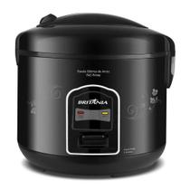 Panela Elétrica de Arroz Britânia PA5X 1L 400W com Desligamento Automático Preto 110V Panela Elétrica de Arroz Britânia PA5X 1L 400W com Desligamento Automático Preto 110V
