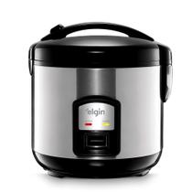 Panela Elétrica de Arroz Elgin 5 Xícaras 400W Inox/Preto 110V