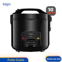 Panela Elétrica de Arroz Elgin Rizzo II 10X Preta 1,7L 127V 220V Grande Moderna Panela Elétrica de Arroz Elgin Rizzo II 10X Preta 1,7L 127V 220V Grande Moderna