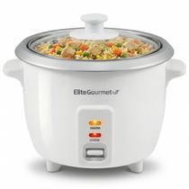 Panela Elétrica de Arroz Elite Gourmet ERC-003X 6 Xícaras Branca Panela Elétrica de Arroz Elite Gourmet ERC-003X 6 Xícaras Branca