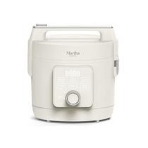 Panela Elétrica de Arroz Martha Stewart com Panela Cerâmica Antiaderente de 8 Xícaras Panela Elétrica de Arroz Martha Stewart com Panela Cerâmica Antiaderente de 8 Xícaras