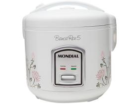 Panela Elétrica de Arroz Mondial Branca 400W 5 Xícaras 110v Panela Elétrica de Arroz Mondial Branca 400W 5 Xícaras 110v