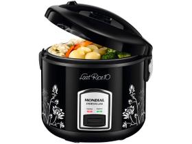 Panela Elétrica de Arroz Mondial Fast Rice 10 Premium Preto 700W 127V - PE-44-10X
