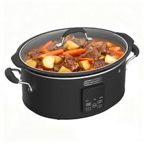 Panela elétrica de cozimento lento HOMECOOKIN 10 quart digital programável Panela elétrica de cozimento lento HOMECOOKIN 10 quart digital programável
