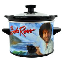 Panela Elétrica de Cozimento Lento Uncanny Brands Bob Ross 1,9L 120V