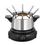 Panela Elétrica De Fondue Mondial Fd-02 Cinza 127v