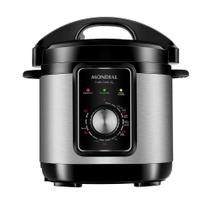 Panela Elétrica De Pressão 220V Preto/Inox