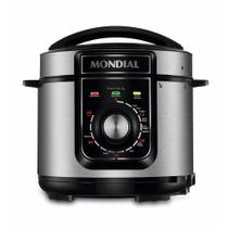 Panela Elétrica De Pressão 220V Preto/Inox - Mondial