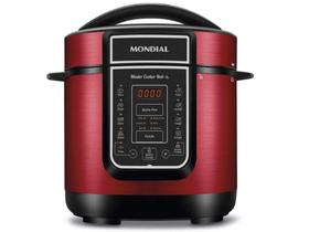 Panela Elétrica De Pressão Mondial Digital Master Cooker 3 Litros 700W Vermelha/Inox 220V