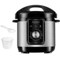 Panela Elétrica de Pressão Mondial Pratic Cook 3L PE-47-3L-I Preto/Inox Panela Elétrica de Pressão Mondial Pratic Cook 3L PE-47-3L-I Preto/Inox