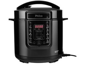 Panela Elétrica de Pressão Philco PPP01P - 6 Litros, Painel Digital, com 13 Funções, Preto