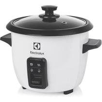 Panela Elétrica Electrolux vapor arroz capacidade 1,3L 7 xícaras manter aquecido panela removível antiaderente tampa vidro