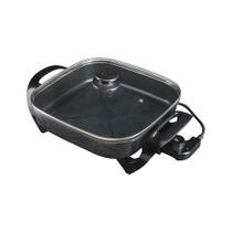 Panela eletrica mangiare quadrada 30cm 1500w 127v agratto Panela eletrica mangiare quadrada 30cm 1500w 127v agratto