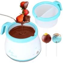 Panela Elétrica Mini para Derreter Chocolate e Doces Party Desserts 2,5 xícaras Panela Elétrica Mini para Derreter Chocolate e Doces Party Desserts 2,5 xícaras