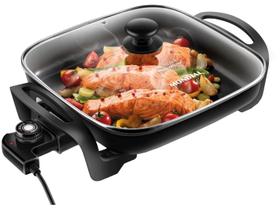 Panela Elétrica Mondial Chapa Quadrada Multi Cook Grill Pe-49 220v