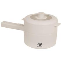 Panela Elétrica Multicooker 2l Antiaderente Cozimento Vapor Branca 60hz