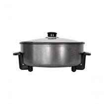 Panela Elétrica Multiuso Agratto Mangiare 3L 1500W com Tampa de Vidro Antiaderente Preto 220V