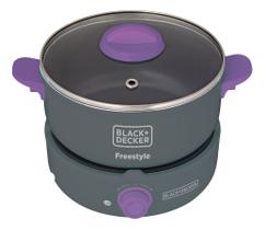 Panela Elétrica Multiuso com Tampa Tranparente Black+Decker