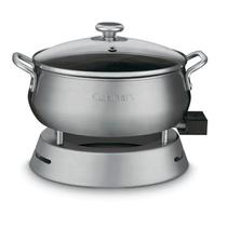 Panela Elétrica Para Fondue Cuisinart CFO-50CBBR 1000W 110V Aço Escovado