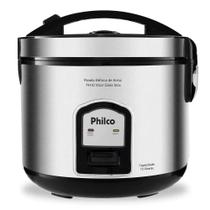 Panela Elétrica Philco Visor Glass 700W PH10P Inox - 220V