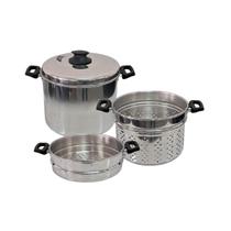 Panela Espagueteira e Cozimento À Vapor Macarrão Legumes ABC Panela Espagueteira e Cozimento À Vapor Macarrão Legumes ABC